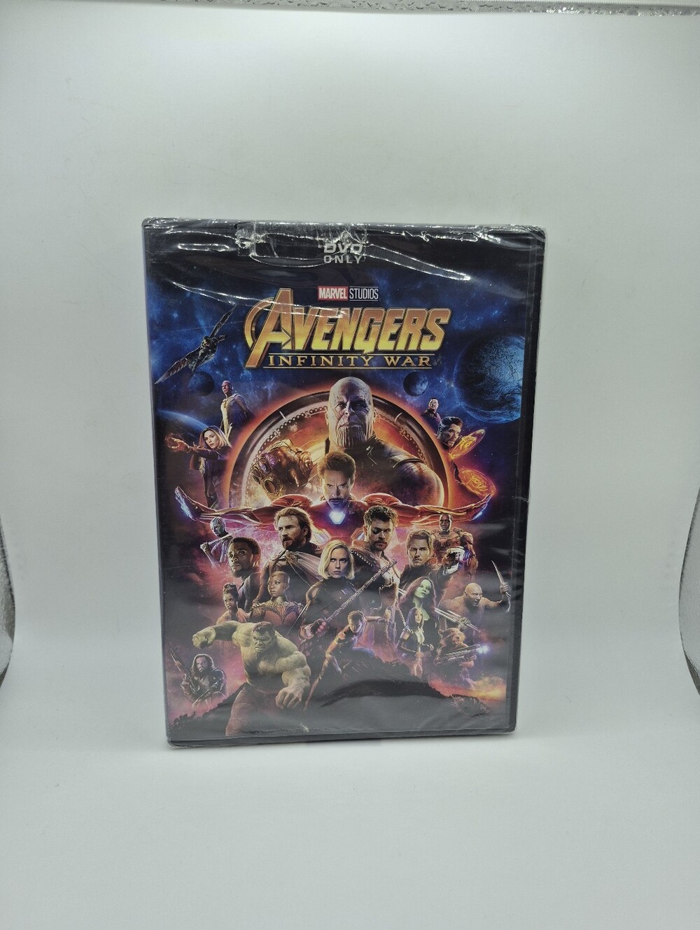 Avengers Infinity War DVD ONLY Marvel Studios 2018 - NEW